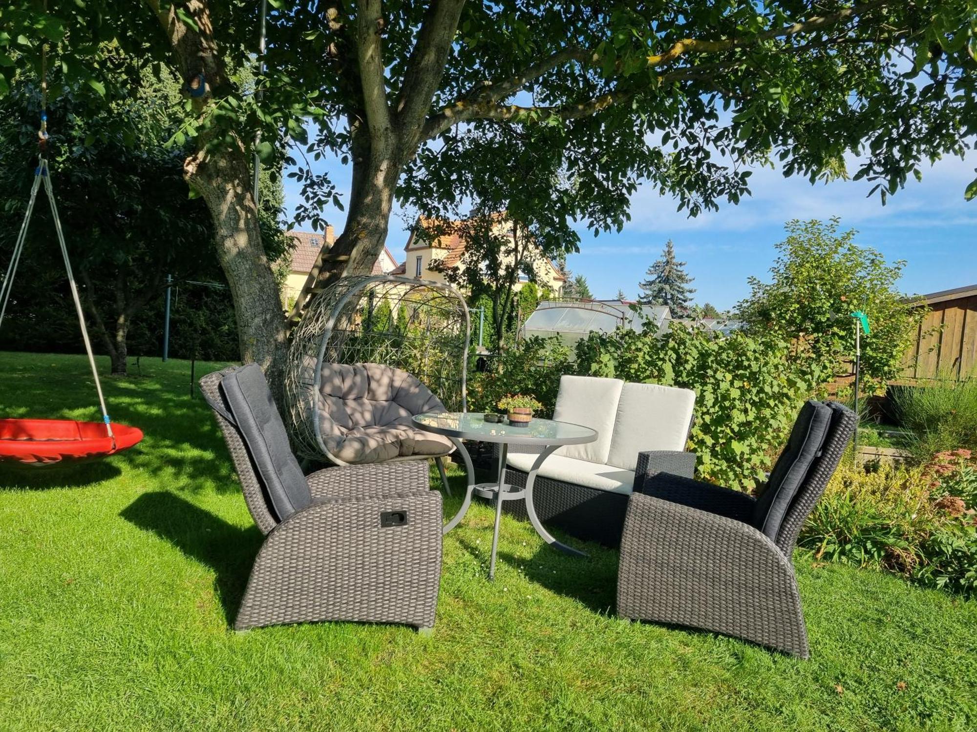 Ferienwohnung *Zur Weinbergstrasse* Lauta ภายนอก รูปภาพ